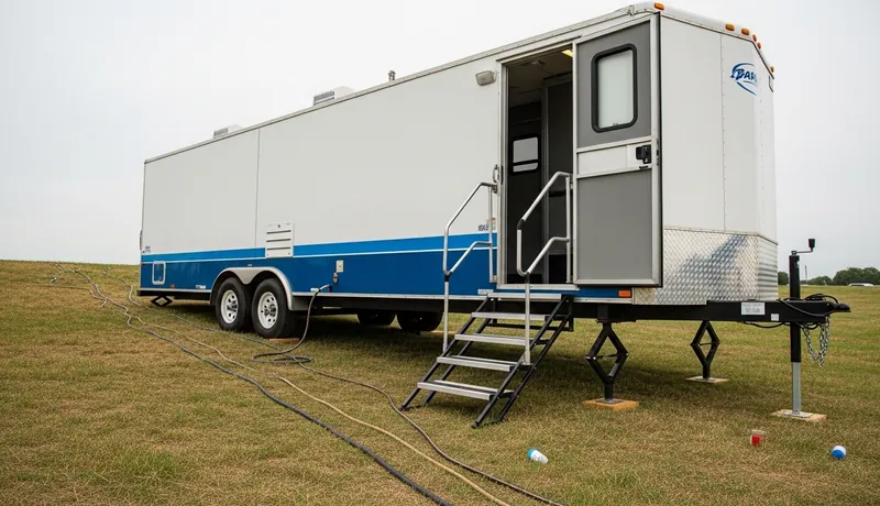 Luxury Restroom Trailer Rentals The Woodlands TX